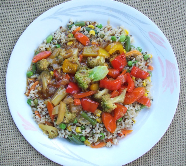 Vegetables with Stir-Fry Sauce