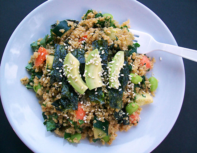 Quinoa Sushi Salad, Vegan