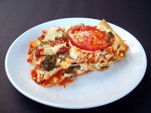 Creamy Vegetable Lasagna (Vegan)
